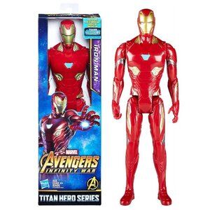 Marvel Avengers Titan Heroes Iron Man with Power FX Port 12" New in Box